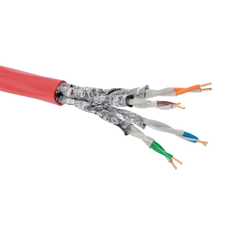 Кабель CAT 6, U/UTP, нг(А)-FRHF, бухта 305м, красный | RN6UUA04RD | DKC — DKC (ДКС)