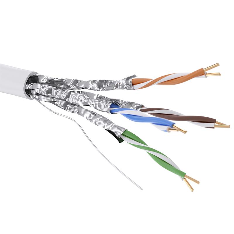 Кабель CAT 6, U/FTP, нг(А)-HF, бухта 305м, белый | RN6UFA01WH | DKC — DKC (ДКС)
