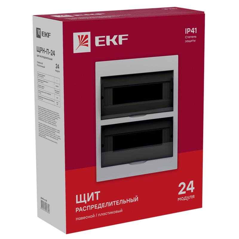 Щит распределительный навесной ЩРН-П-24 IP41 EKF PROxima | pb40-n-24 | EKF — миниатюра 4