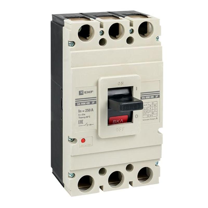 Выключатель автоматический ВА-99М 400/315А 3P 5In 42кА EKF PROxima | mccb99-3P5In400-315m | EKF — EKF