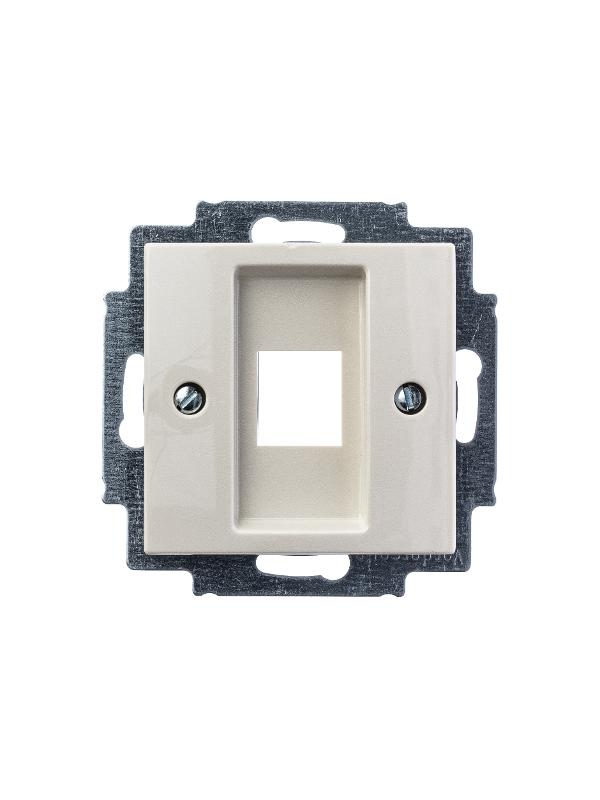 ABB Basic 55 Сл. кость Плата центральная для коммуникац розеток 0210, 0211 и 0219 | 1753-0-0211  | 2CKA001753A0211 | ABB — миниатюра 2