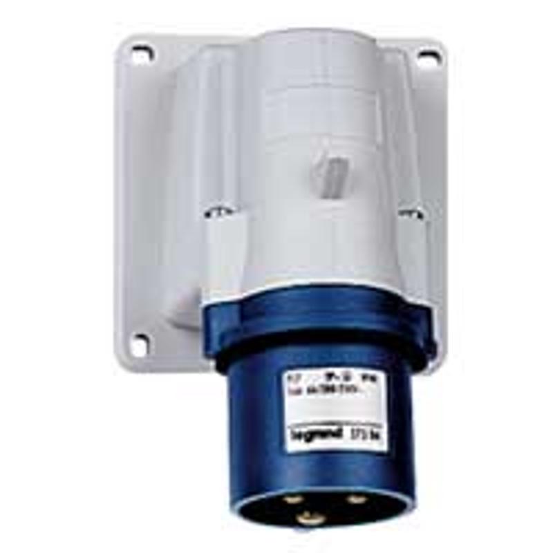Накладная вилка - P17 Tempra Pro - IP 44 - 200/250 В~ - 32 A - 2К+З | 058284 | Legrand — Legrand