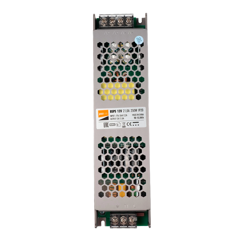 Драйвер для светодиодной ленты BSPS 12V21,00A=250W IP20 3 г.гар. — миниатюра 1