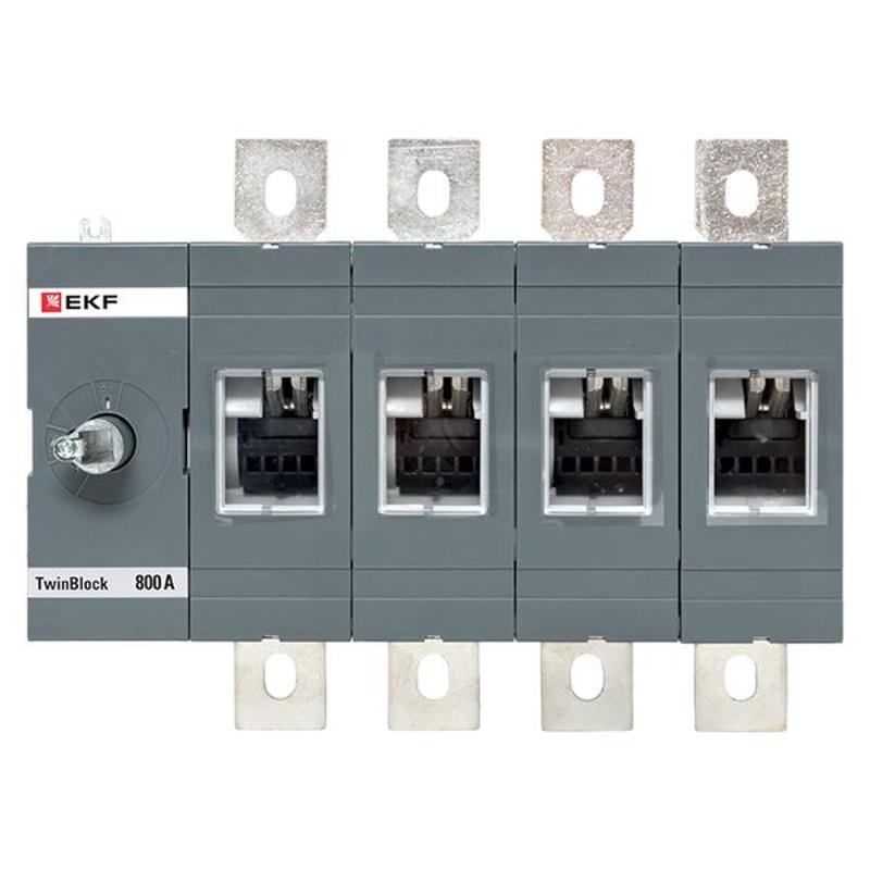 Рубильник 800A 4P без рукоятки управления TwinBlock | tb-s-800-4p | EKF — миниатюра 10