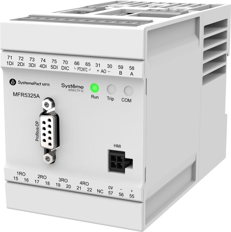 РЕЛЕ MFR530 PROFIBUS-DP + MODBUS-RTU 0.2-5A ТТ Ø10.5ММ 80-270В AC/DC | MFR5325A | SE — фото 1 | Sento
