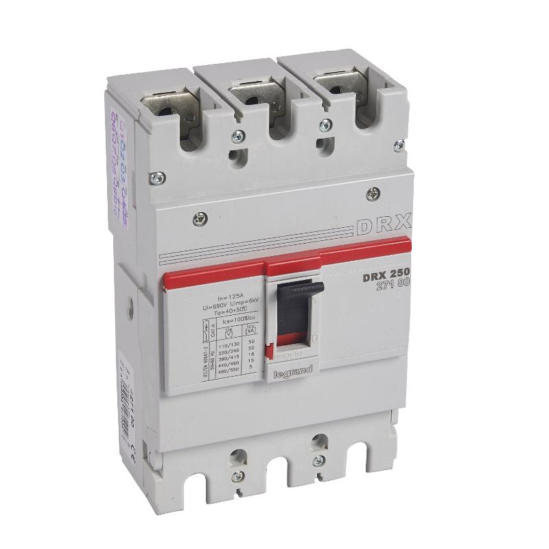 DRX250 термомагнитный 125A 3П 18KA | 027100 | Legrand — Legrand
