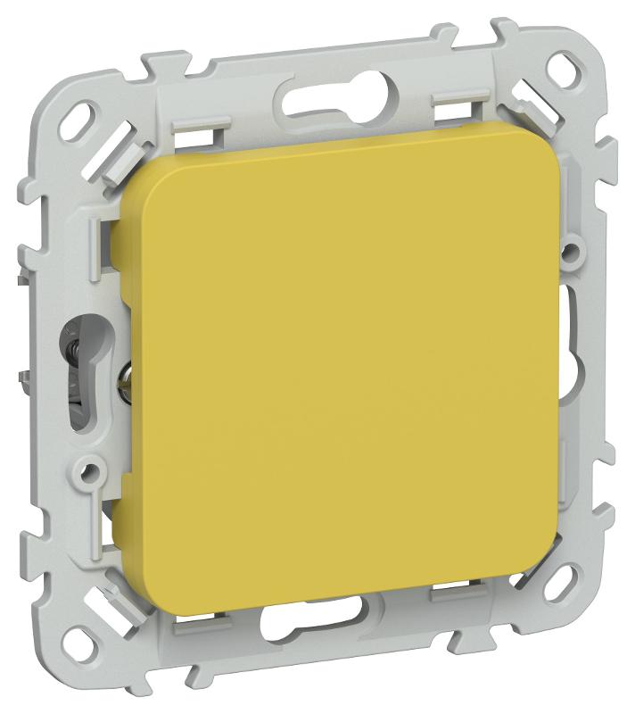 FLITE Заглушка с суппортом ЗГ-ФлЖК желтый карри | FI-PL10-K44 | IEK — фото 1 | Sento