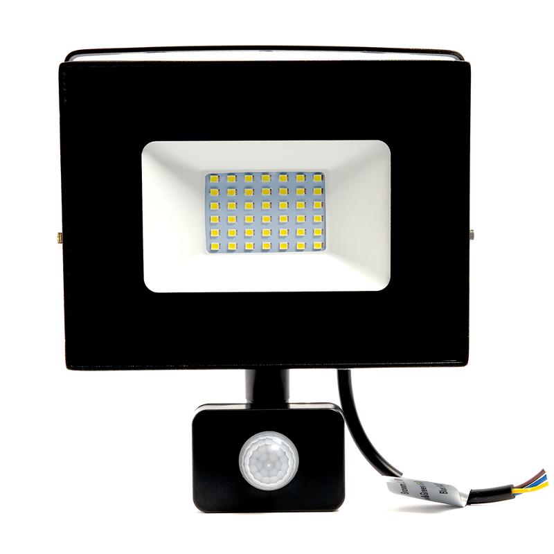 Прожектор светодиодный с датчиком LL-908 IP44 50W 6400K | 29558 | Feron — миниатюра 2