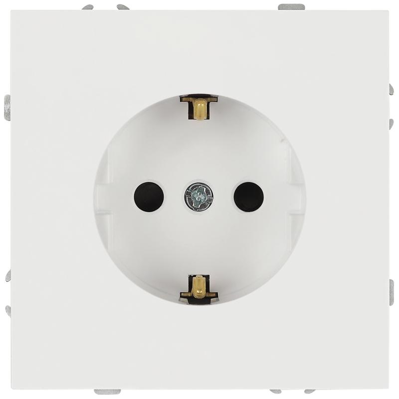 Розетка Galaxy 15-2101-08 c заземлением 2P+E Schuko 16А-250В IP20 белый матовый | Б0070633 | ЭРА — ЭРА (Энергия света)