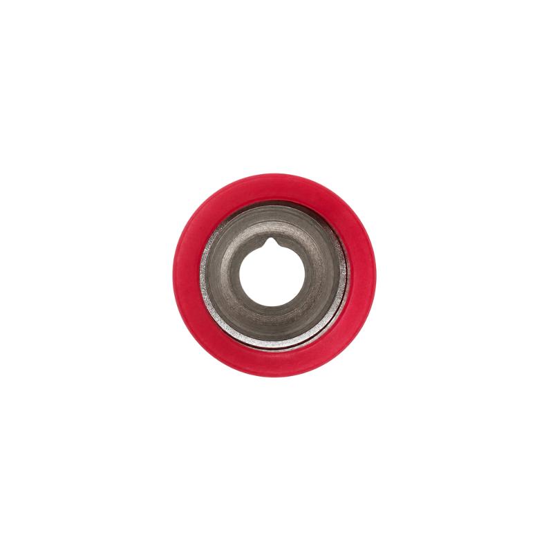 Наконечник с отверстием под винт и изолир.фaланцем ПВХ, дойная гильза, 0,25-1,5 кв.мм М4 (д.4,3 мм) (НКИ) | 2A4P-DS-PVC | DKC — миниатюра 8