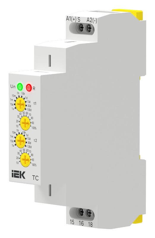 Реле циклическое TC 1 конт. 24-240В AC/DC | CTR-430-TC-1-1HD-U240-C00 | IEK — миниатюра 3