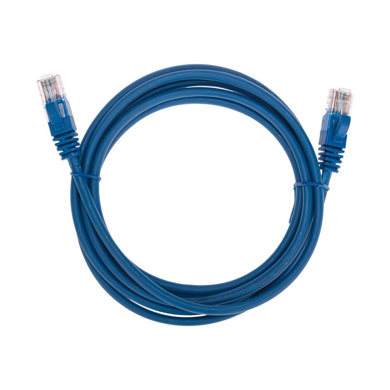 Патч-корд U/UTP, CAT 5e, RJ45-RJ45, 26AWG, LSZH, синий, 2м REXANT | 02-0104-2 | REXANT — REXANT