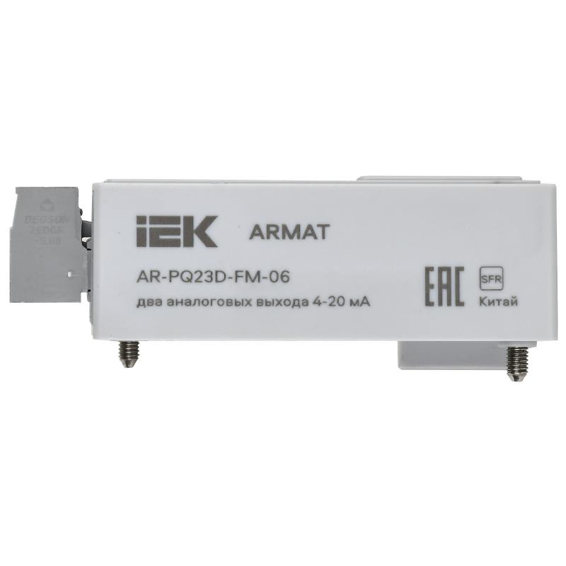 ARMAT Модуль анализ. кач. эл/эн. 2 аналоговых вых. | AR-PQ23D-FM-06 | IEK — миниатюра 5