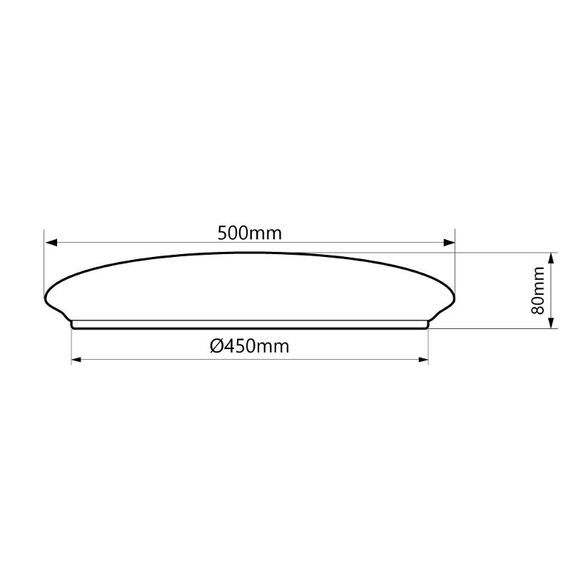 Светильник светодиодный стационарный с пультом 90W, Max. 8910Lum, 3000К-6400K, AL7800 Lunar glow RGB (45438.45.90.77RGB) | 41747 | FERON — миниатюра 6