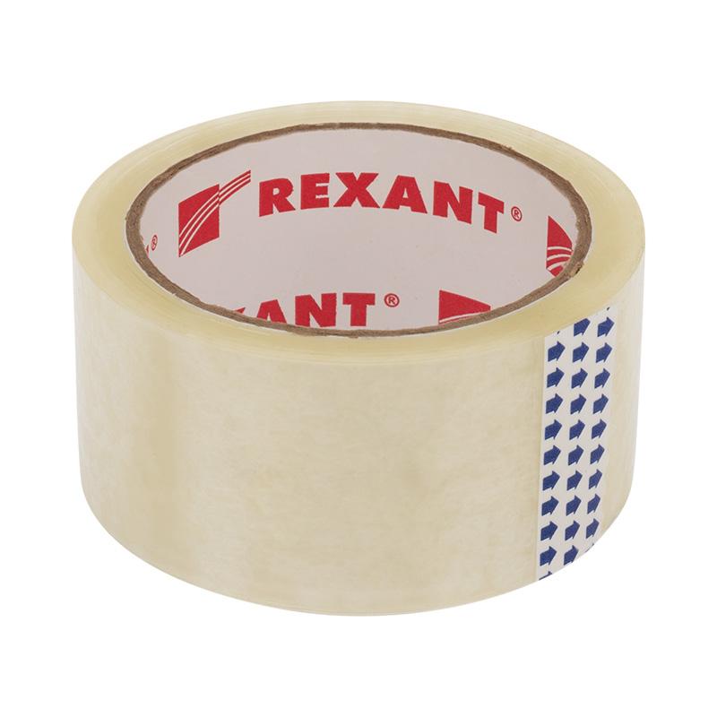 Скотч упаковочный 48 мм х 50 мкм, прозрачный, рулон 66 м | 09-4202 | REXANT — REXANT