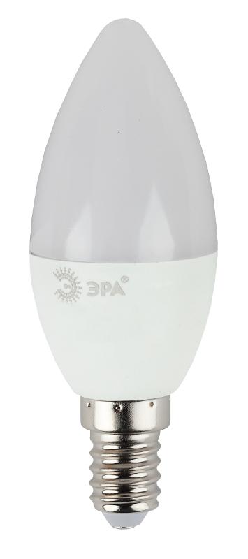 Лампа светодиодная LED 9Вт E14 220В 2700К B35 свеча | Б0027969 | ЭРА — миниатюра 5