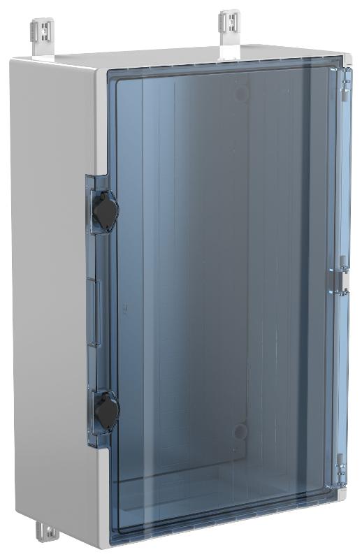 TETRA Корпус пластиковый ЩМПп 600х400х200мм прозрачная дверь IP66 | TR5-11-N-060-40-20-65 | IEK — миниатюра 3