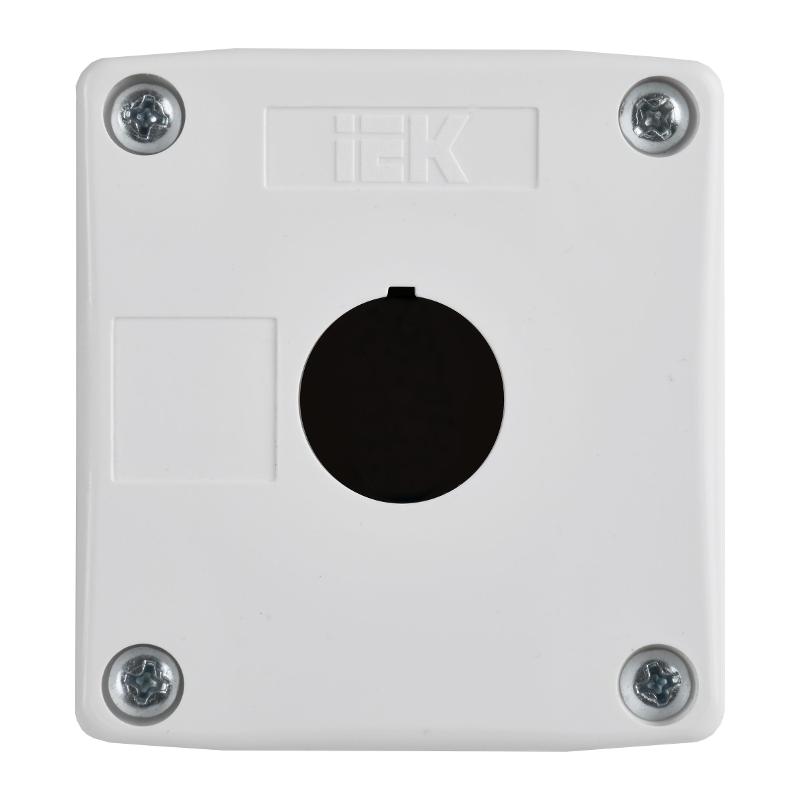 Корпус постов КП101-Р для кнопок 1 место белый | BKP10-1-K01-R | IEK — миниатюра 2