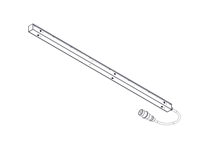 БРП Uniprom, управляемый, 0U, 240В, 1Ф, 16A, 36xC13 6xC19, 3м кабель, IEC309 | UP8952 | SE — миниатюра 8