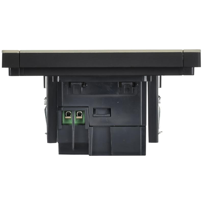 FORTE&PIANO Розетка USB A+C 3,1А FP150M черный  | FP-U22-D31-M-K02 | IEK — миниатюра 5
