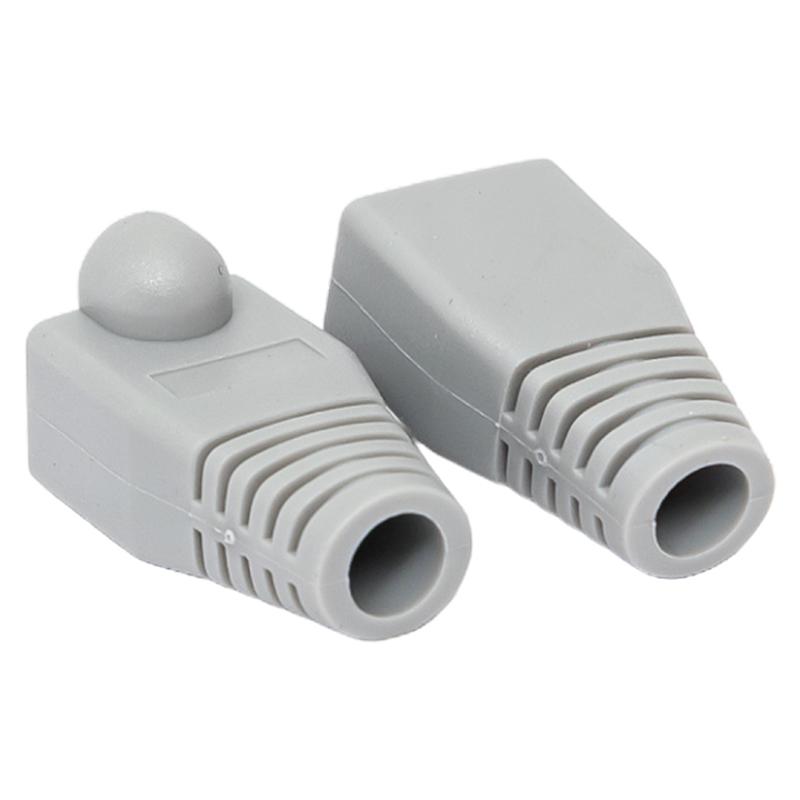 Колпачок изолирующий TERACOM для коннекторов RJ-45 PVC серый (упак.10шт) | TRC-BT-RJ45-PVC-10 | EKF — миниатюра 2