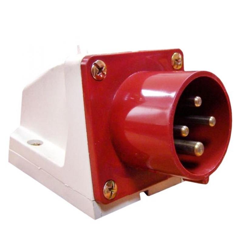 Вилка стационарная 514 3Р+РЕ 16А 380В IP44 EKF PROxima | ps-514-16-380 | EKF — EKF