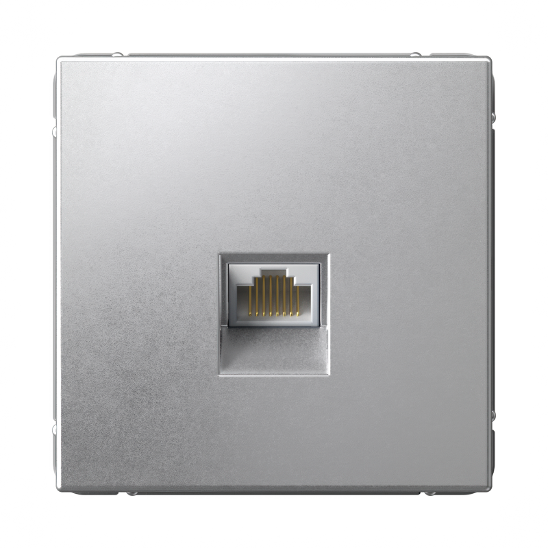 ArtGallery Алюминий Розетка компьютерная RJ45, кат. 6A, механизм | GAL000386 | SE — Systeme Electric