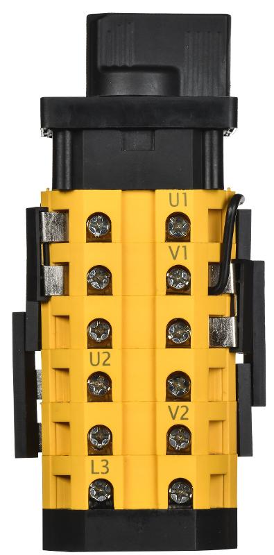 Переключатель кулачковый стандартная рукоятка 10А схема 23 | MI-CS10-010-023 | IEK — миниатюра 3