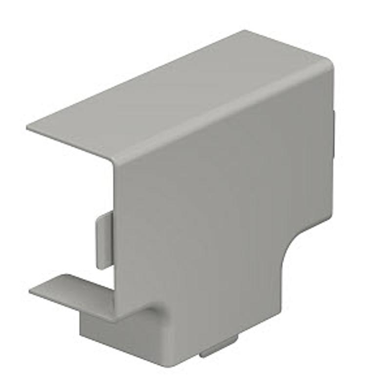 Крышка T-образной секции кабельного канала WDK 30x45 мм (ПВХ,серый) (WDK HT30045GR) | 6158552 | OBO Bettermann — миниатюра 2