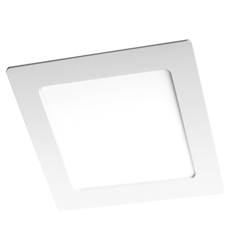 Светильник светодиодный встраиваемый downlight ДВО PPL-S 12w 6500K IP40 WH 170мм встр/квадр | .5008366A | Jazzway — миниатюра 2