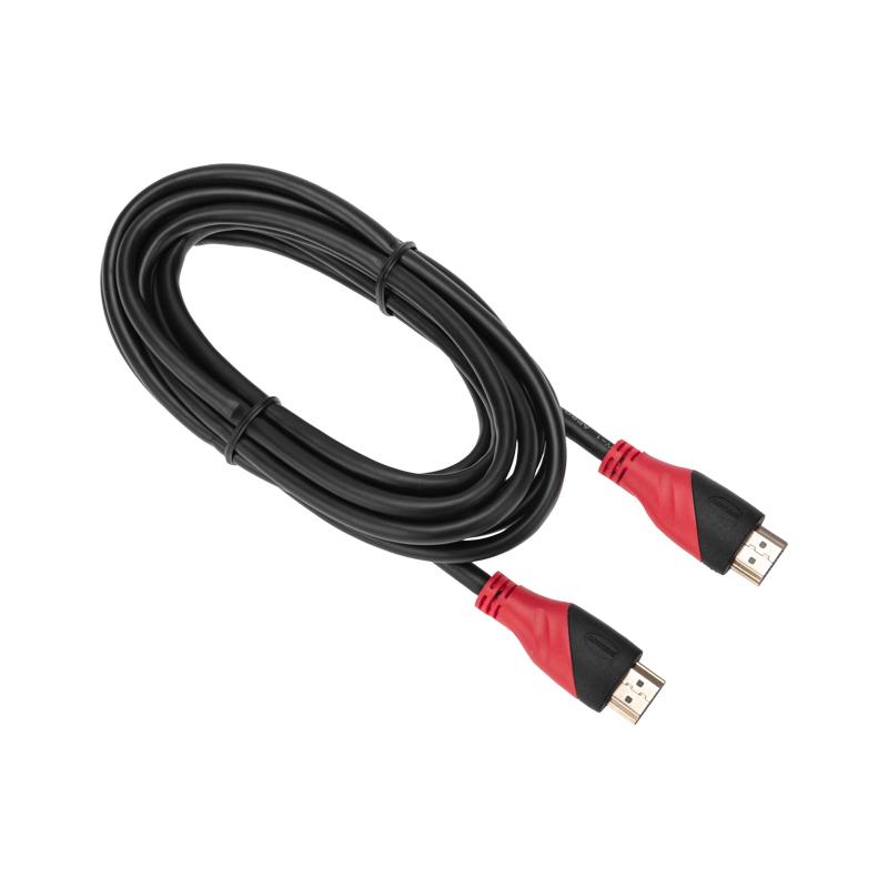Шнур HDMI - HDMI с фильтрами, длина 3 метра (GOLD) (PVC пакет) | 17-6205 | REXANT — REXANT