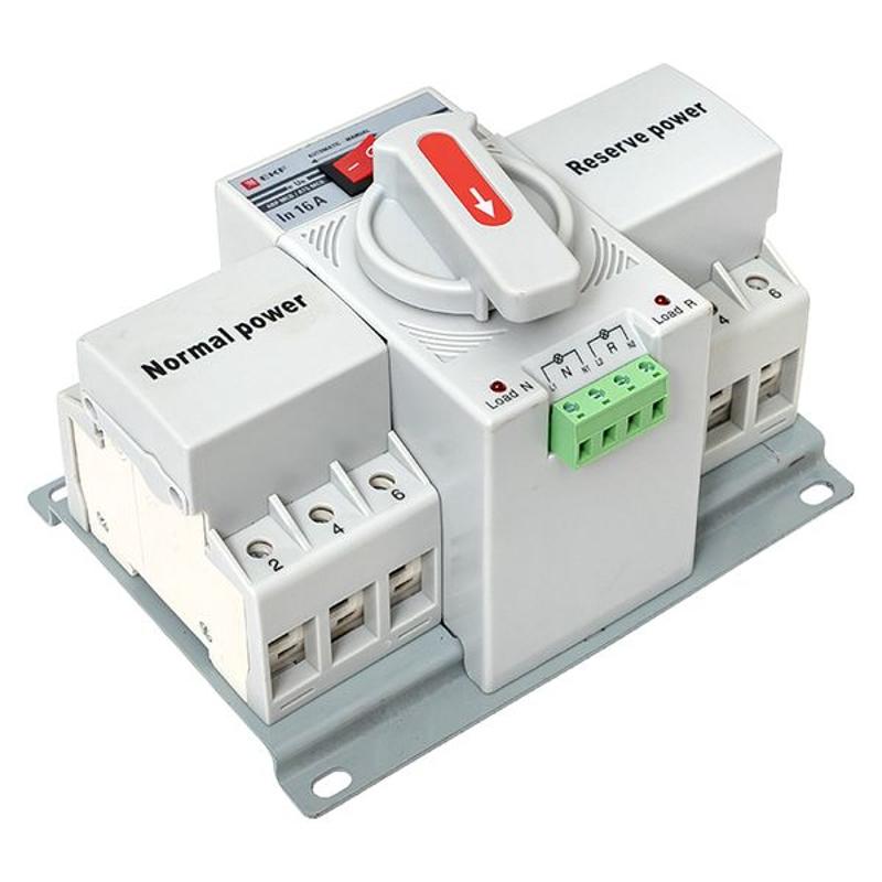 Устройство АВР МCB 16А (C) 3Р 400В PROxima | ats-mcb-16c-3p-pro | EKF — миниатюра 25