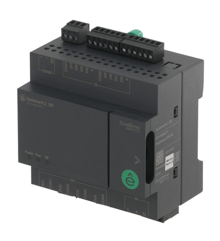Интеллектуальное реле SR1; 220 VAC; 12 IO: 8 DI, 4 DO (реле); 1xRS485 | ZR1PB00P7 | SE — миниатюра 5