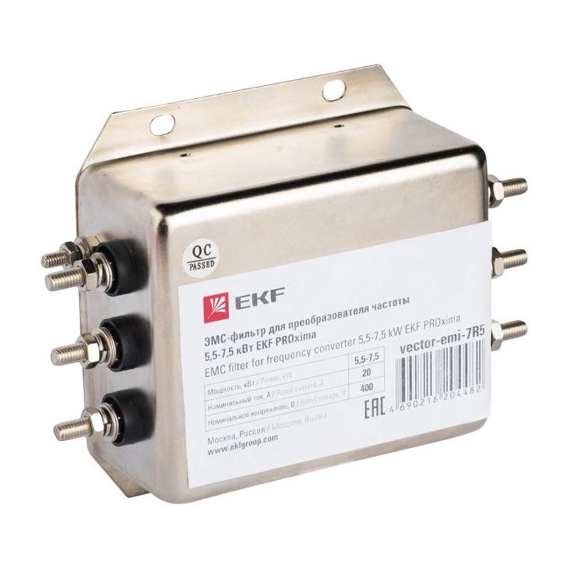 ЭМС-фильтры для преобразователя частоты 0,75-1,5 кВт | vector-emi-1R5 | EKF — EKF