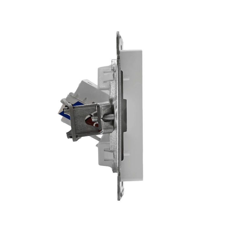 AtlasDesign Белый Розетка компьютерная RJ45, механизм | ATN000183 | SE — миниатюра 4