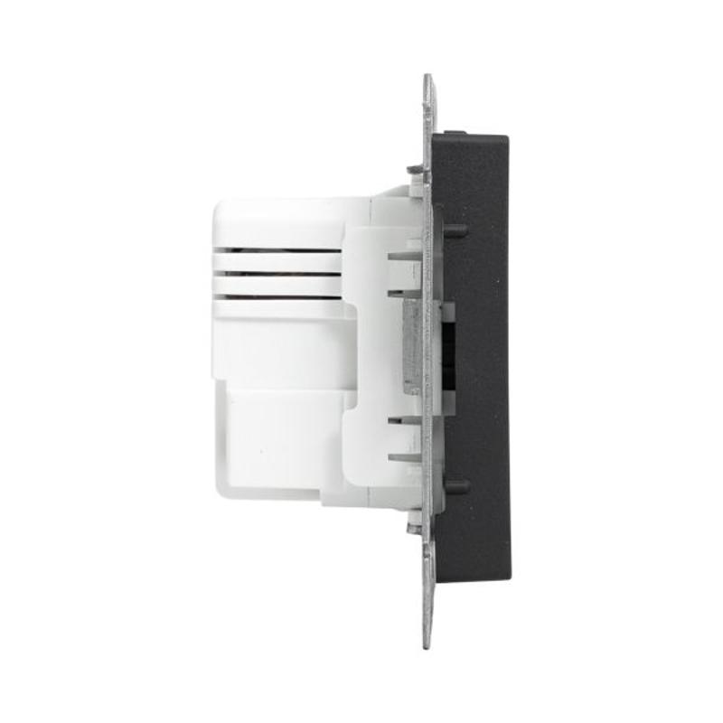 Механизм розетки USB-C - 2шт, чёрный Эпика EKF | UP1-SOB-2USBC | EKF — миниатюра 6