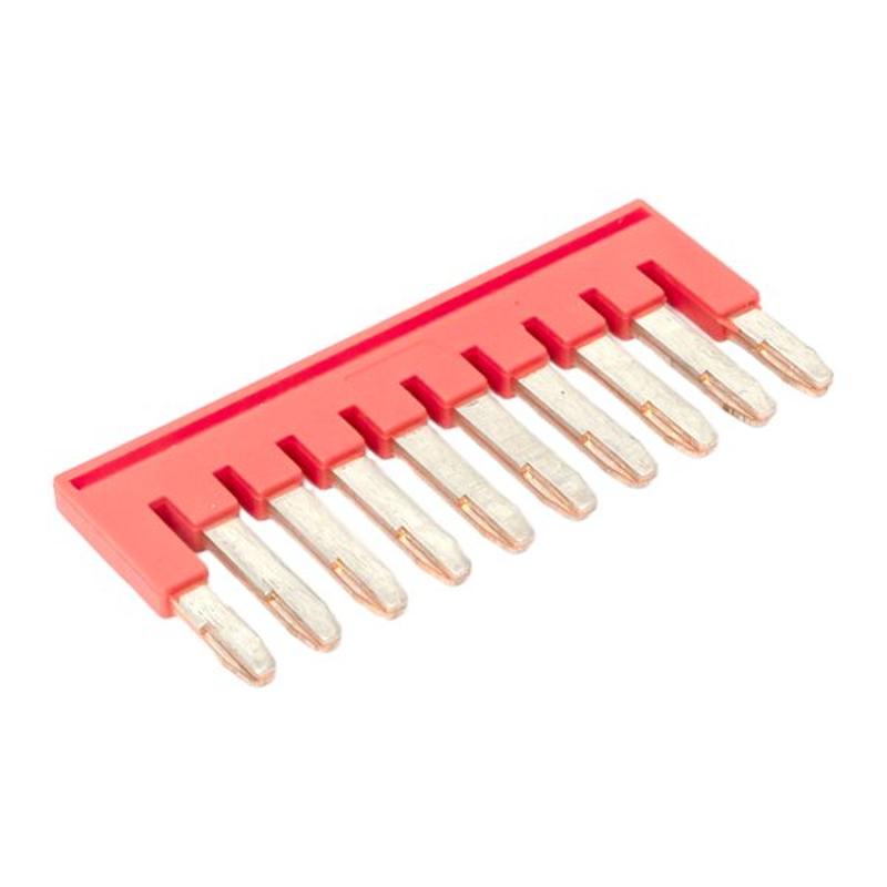 Перемычка втычная для JXB-ST-push-in 2,5 10PIN (10 шт.)  PROxima| plc-per-st-10PIN-2.5 | EKF — миниатюра 11