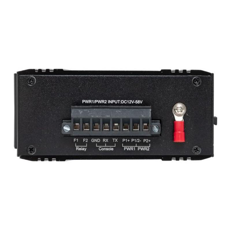 Промышленный управляемый коммутатор уровня L2 ML2-1GX/SFP-4GTP, 1 порт 1000Base-X SFP, 4 порта 10/100/1000Base-T(X) RJ45 c PoE, монтаж на динрейку TSX — миниатюра 14