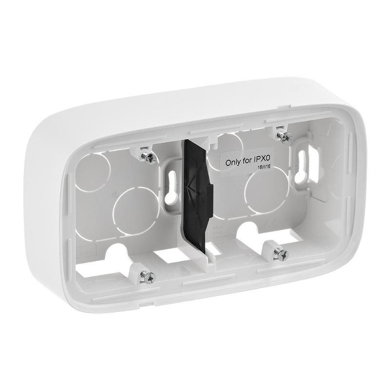 Valena ALLURE Белый Коробка для накладного монтажа 2-ая | 755552 | Legrand — Legrand