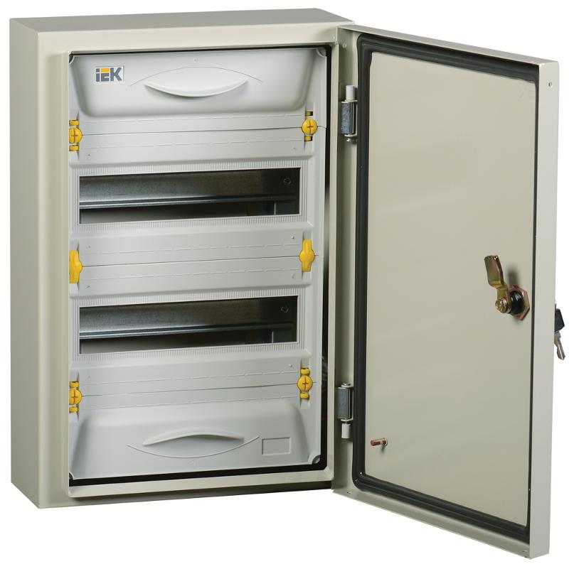 Корпус металлический ЩРн-24з-1 У2 IP54 (ВхШхГ) 454х310х135мм PRO | MKM16-N-24-54-ZU | IEK — IEK (ИЭК)