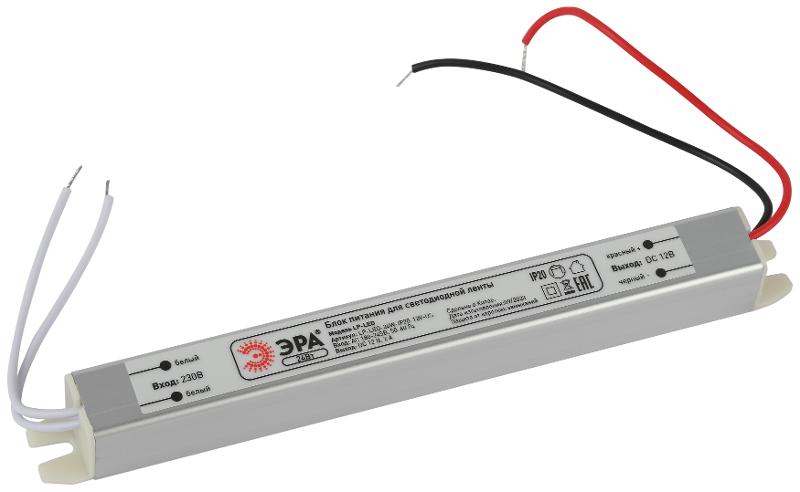 Блок питания  LP-LED 24W-IP20-12V-US | Б0061150 | ЭРА — миниатюра 1