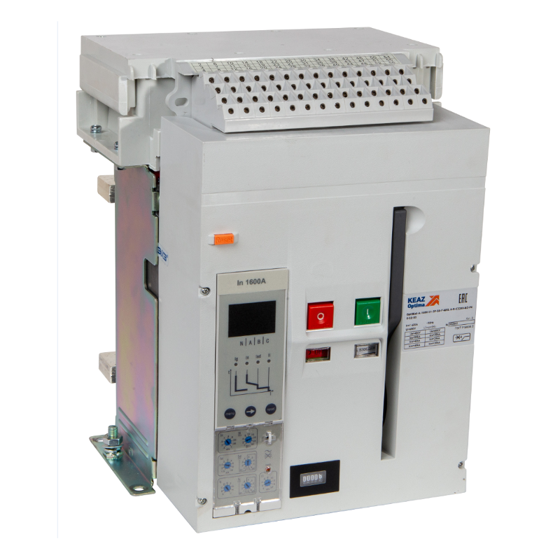 Выключатель автоматический OptiMat A-1000-S1-3P-50-F-MR5.0-B-C2200-M2-P00-S2-03| 275049 | КЭАЗ — КЭАЗ (Курский электроаппаратный завод)