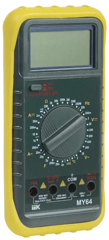 Мультиметр цифровой  Professional MY64  | TMD-5S-064 | IEK — миниатюра 1