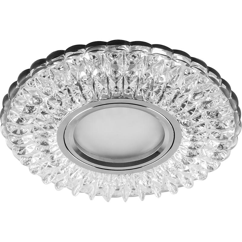 Светильник встраиваемый с белой LED подсветкой CD937 потолочный MR16 G5.3 прозрачный | 29470 | Feron — фото 1 | Sento