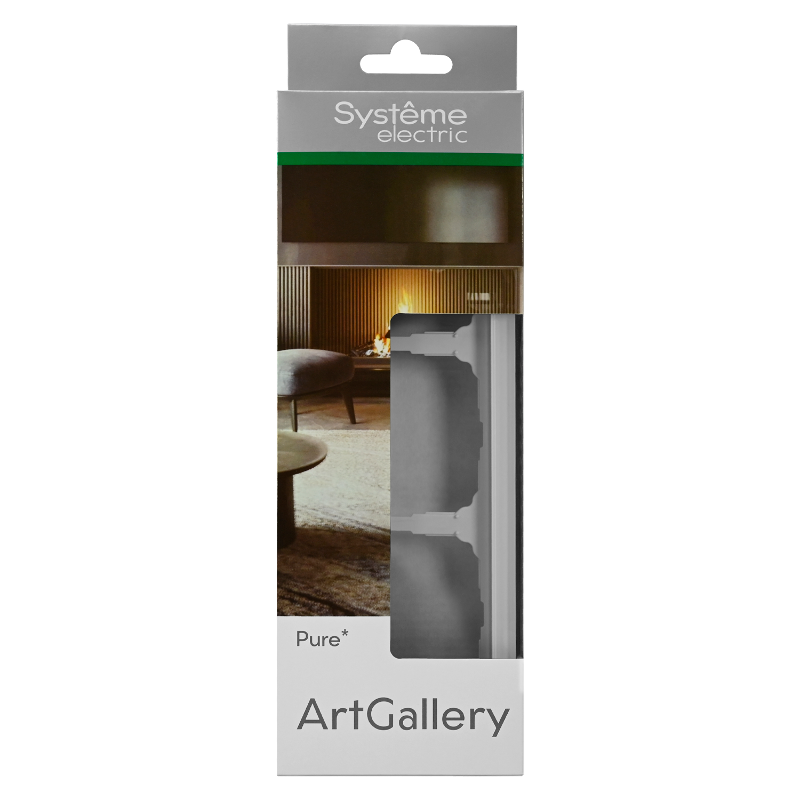 ArtGalery Pure Белый Рамка 3-постовая , органическое стекло | GAL320103 | SE — миниатюра 4