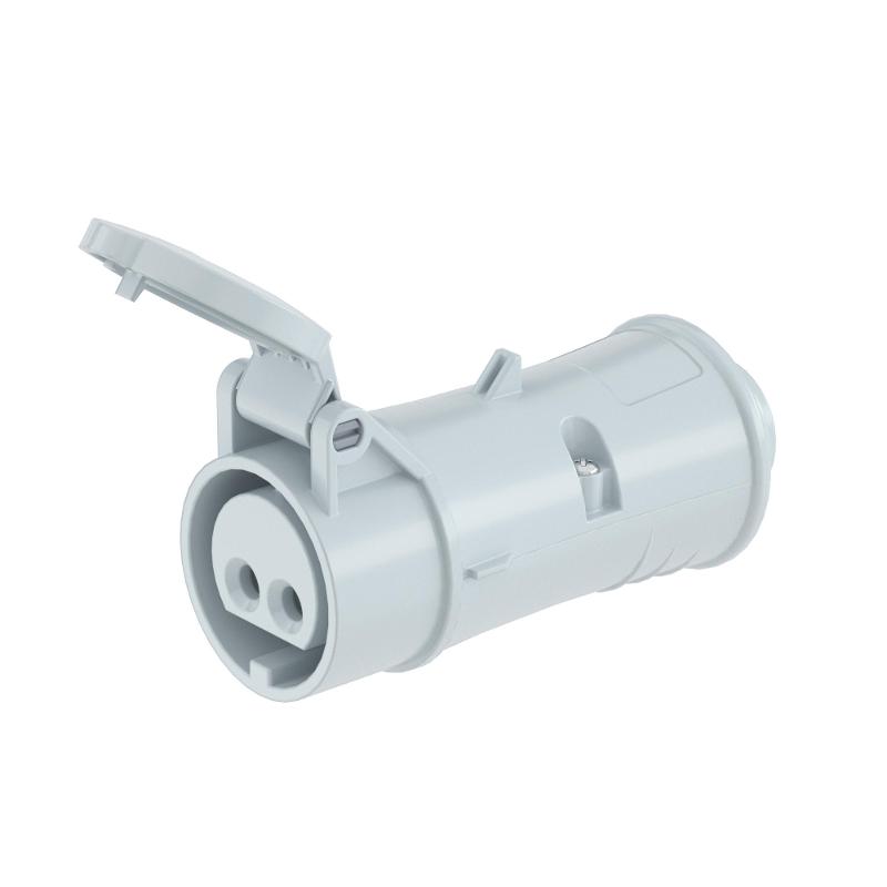 Розетка кабельная CS IP44 32A 2P 50В | CS024-032-05 | DKC — миниатюра 1
