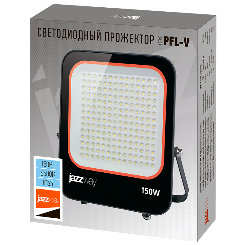 Прожектор светодиодный PFL- V 150w 6500K IP65 Jazzway | .5039773 | Jazzway — миниатюра 4