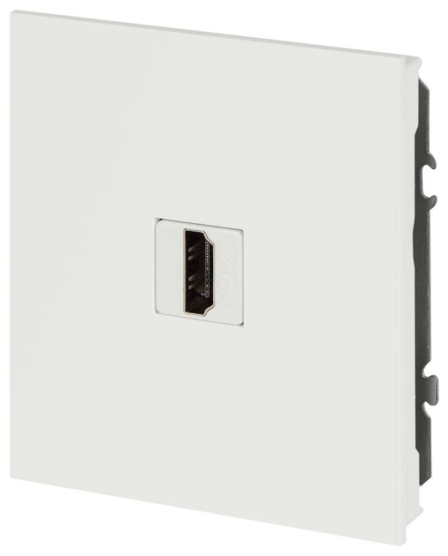 Розетка Arktik 16-3114-08 HDMI белый матовый | Б0070511 | ЭРА — миниатюра 3