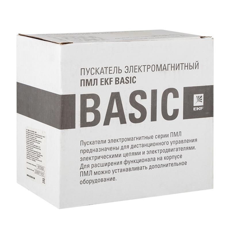 Пускатель электромагнитный серии ПМЛ-3160М 40А 400В  Basic | pml-s-40-400-basic | EKF — миниатюра 3