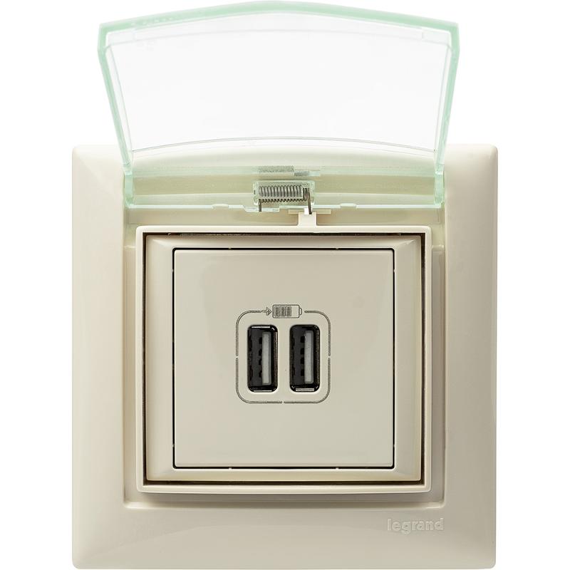 Valena Сл. кость Розетка 2-ая USB — миниатюра 12